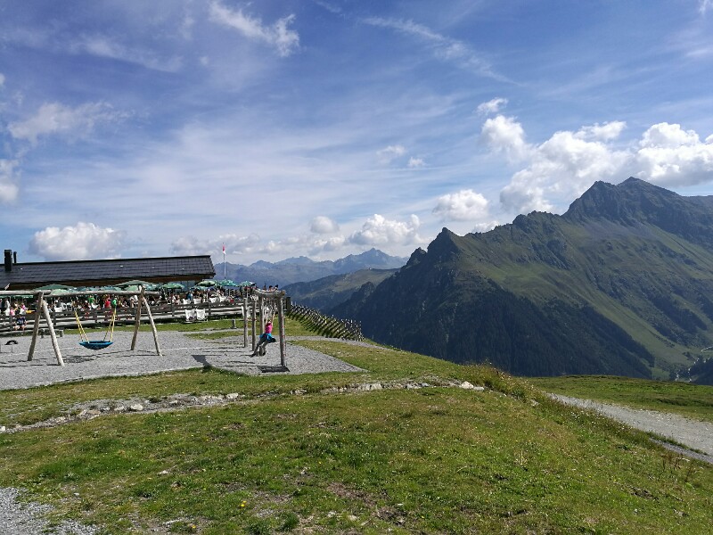 Bergstation der Schafbergbahn